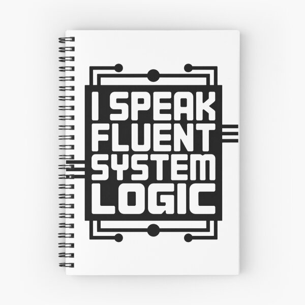 Item preview, Fluent in Logic designed and sold by SignumShop.