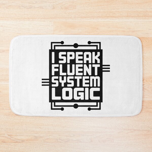Item preview, Fluent in Logic designed and sold by SignumShop.