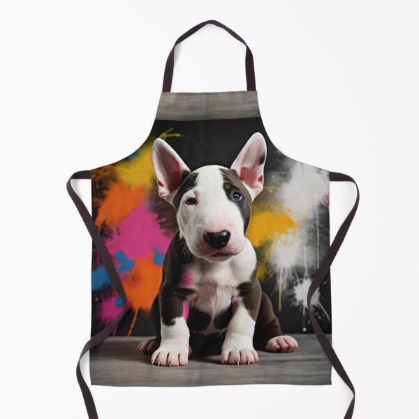 Item preview, Colorful Abstract - English Bull Terrier 17 designed and sold by Reefmaniac.
