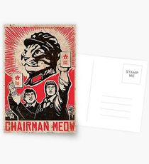 Chairman Meow - Kittens of the world unite. Postcards