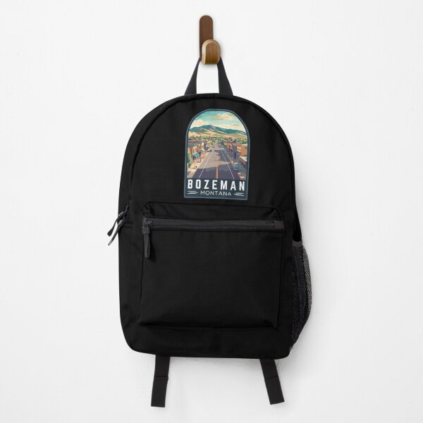 Item preview, Bozeman in Montana, USA Vintage Travel Art Emblem designed and sold by MaateoDesign.
