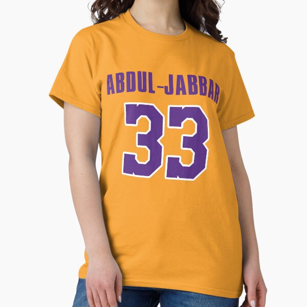 Item preview, Kareem Abdul-Jabbar #33 (Lakers) designed and sold by kelusport.
