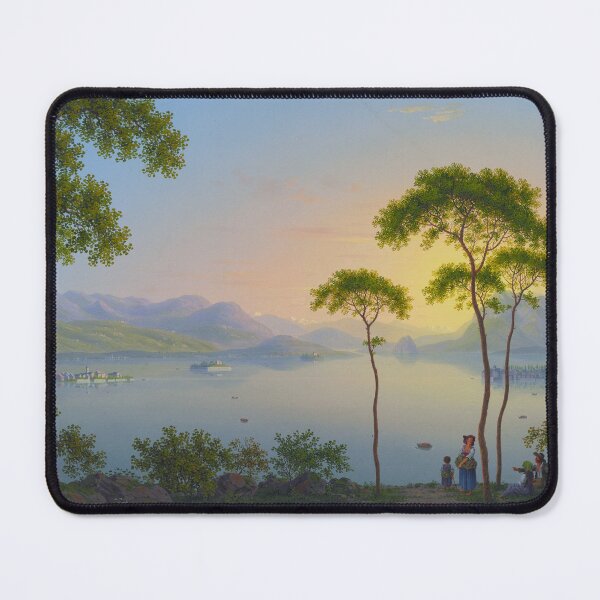 Item preview, Italian Lake at Dawn designed and sold by 19th Century in Color.