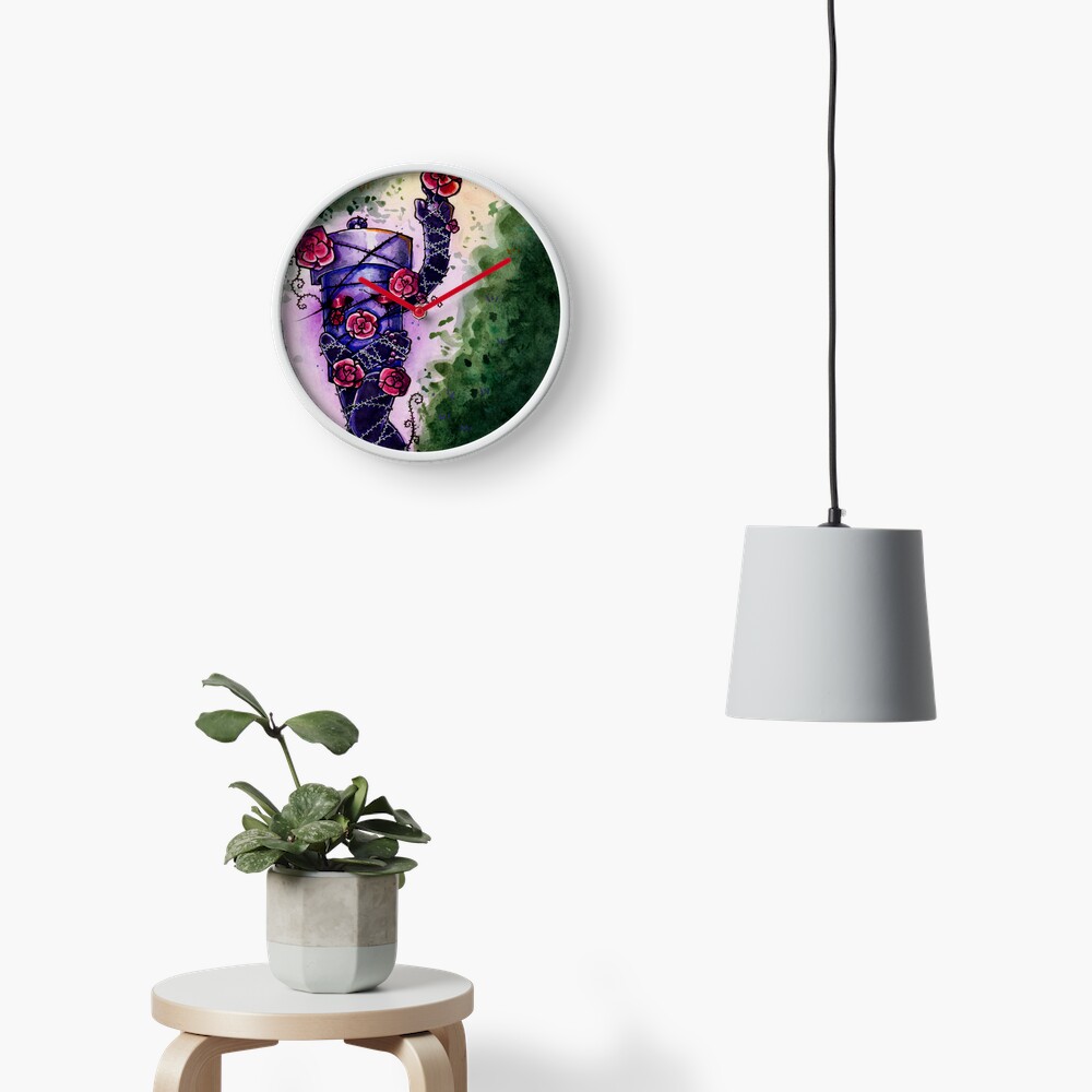 Item preview, Clock designed and sold by maniczombiegirl.