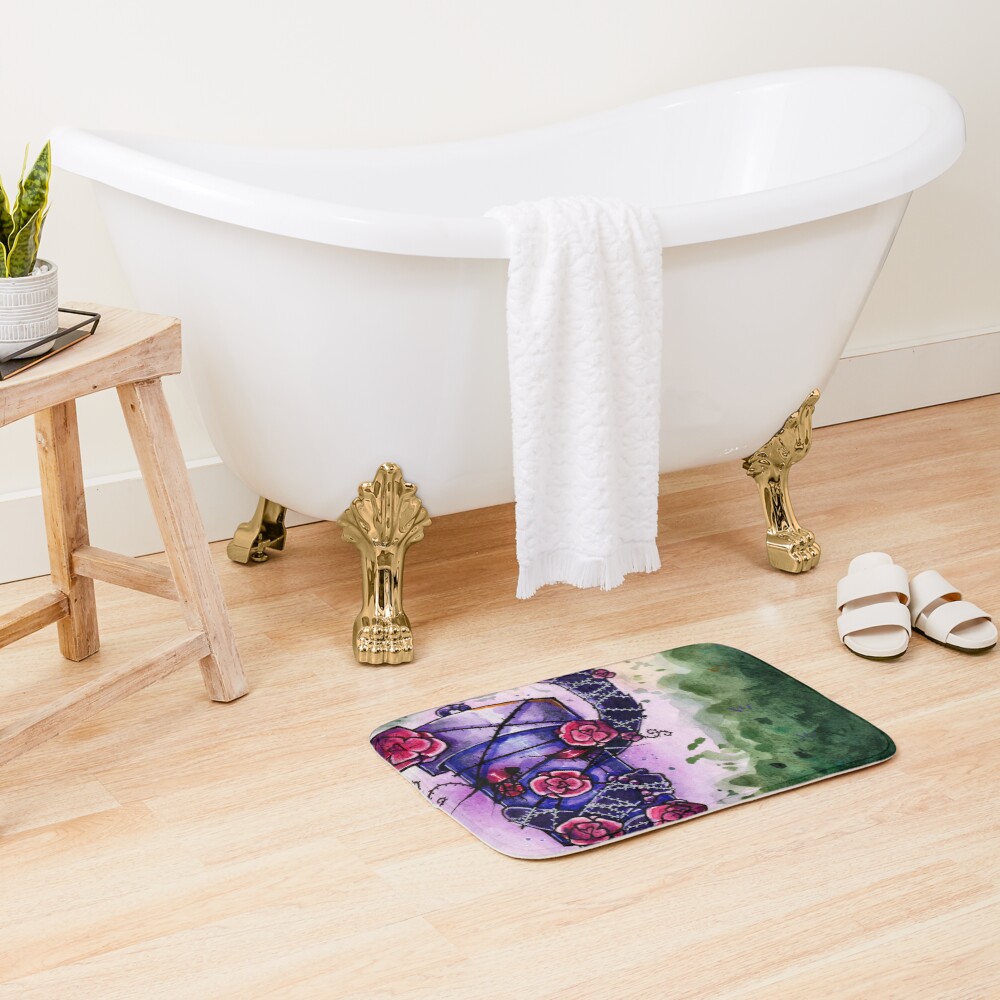 Item preview, Bath Mat designed and sold by maniczombiegirl.