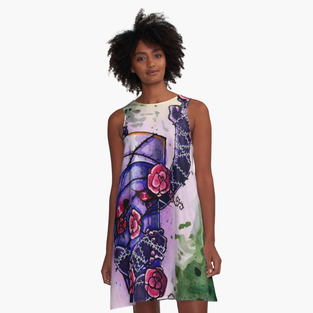 Item preview, A-Line Dress designed and sold by maniczombiegirl.