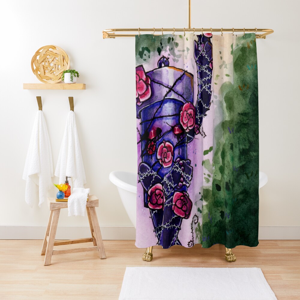 Item preview, Shower Curtain designed and sold by maniczombiegirl.