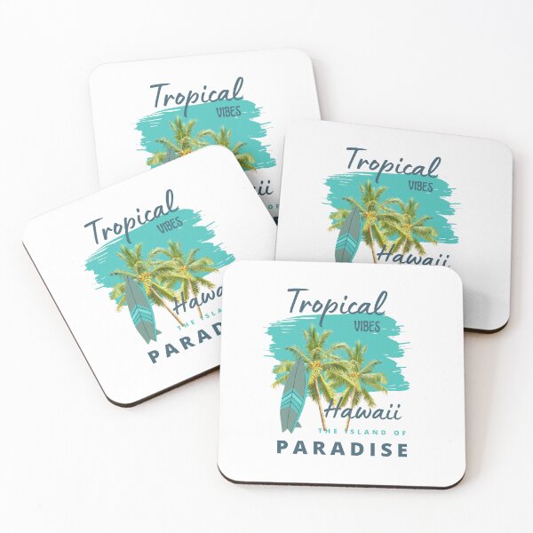 Item preview, Tropical Vibes Hawaii – Island of Paradise designed and sold by rdxart.