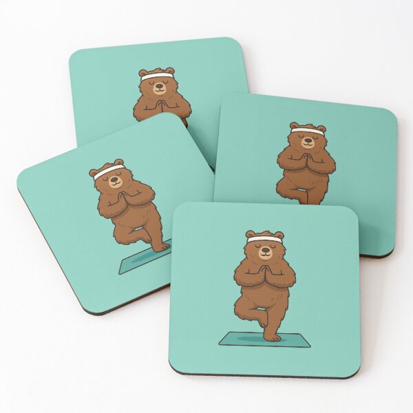 Item preview,  Relaxed Yoga Bear designed and sold by ZYKY.
