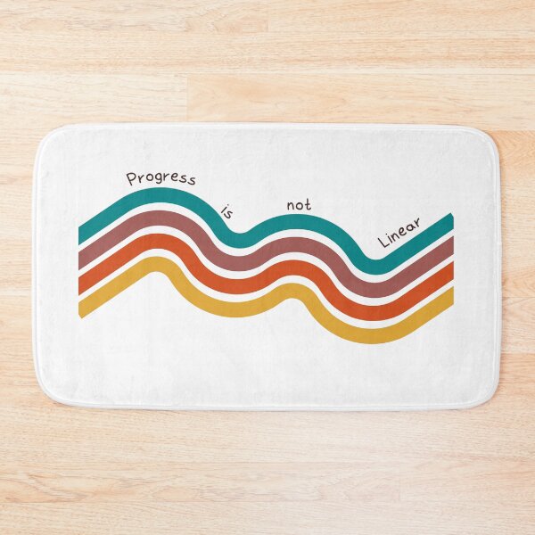 Item preview, Progress is not Linear Cute Bold designed and sold by CreedSDesign.