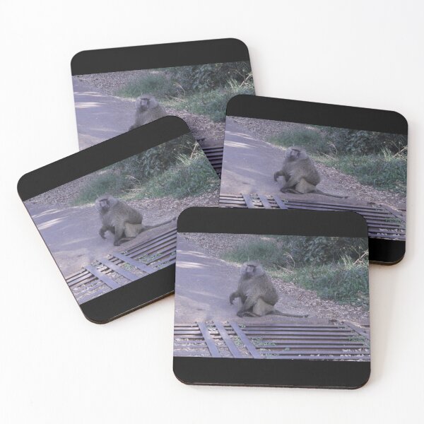Item preview, A cheeky monkey goofing at Nairobi National Park! designed and sold by Jamesk82.