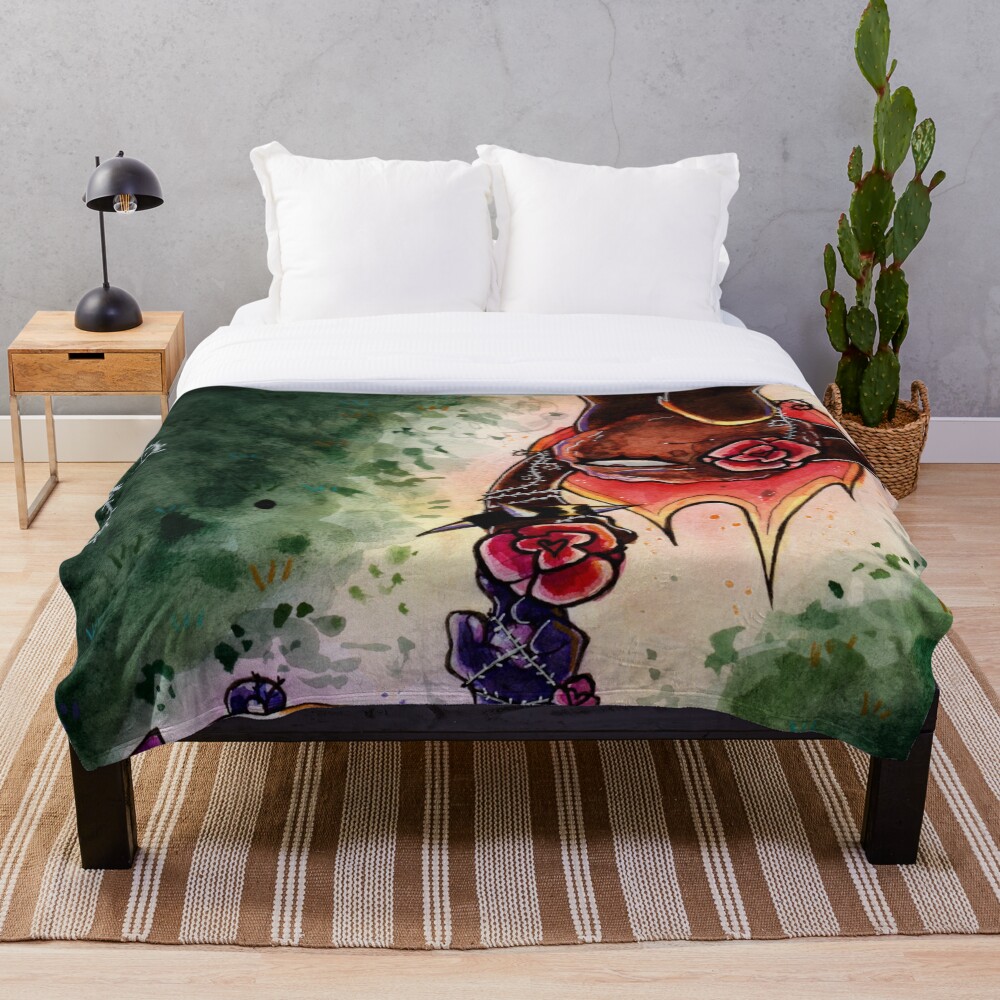 Item preview, Throw Blanket designed and sold by maniczombiegirl.