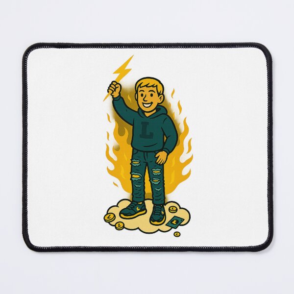 Item preview, The Lightning Boy—Symbol of Silent Vision designed and sold by Luminare888.