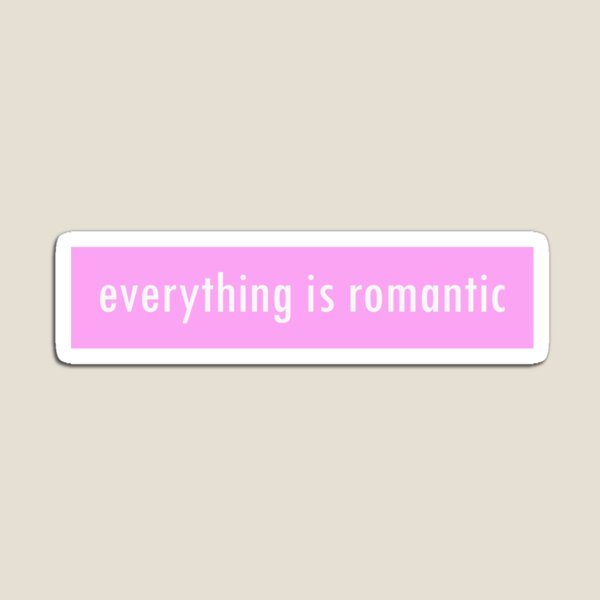 Aperçu de l'œuvre tout est romantique créée et vendue par designing01Ar3.