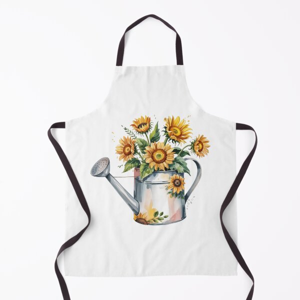 Item preview, Sunflowers in watering can designed and sold by jkrphoto.