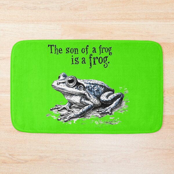 Item preview, The son of a frog is a frog designed and sold by Brendon987.