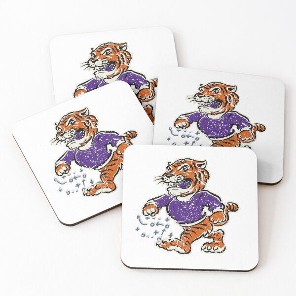 Item preview, PURPLE RETRO TIGERS PLAY designed and sold by jtozdesigns.