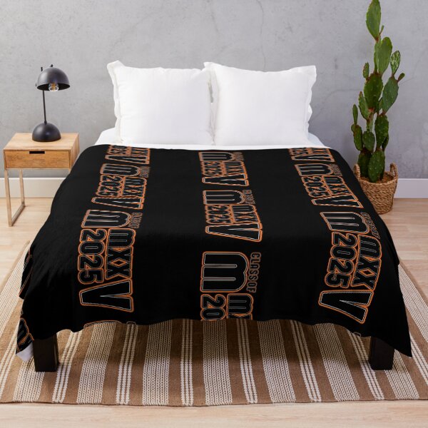 Item preview, Class of 2025 MMXXV Roman Numerals Black Orange Sideways designed and sold by GFamilyC.