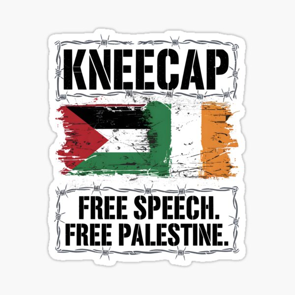 Artikel-Vorschau von KNIESCHEIBE Redefreiheit Freies Palästina, designt und verkauft von CELTIC-DESIGNS.