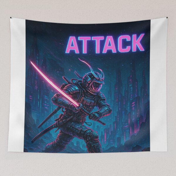 Item preview, Samurai on Mars designed and sold by ShenGha-design.