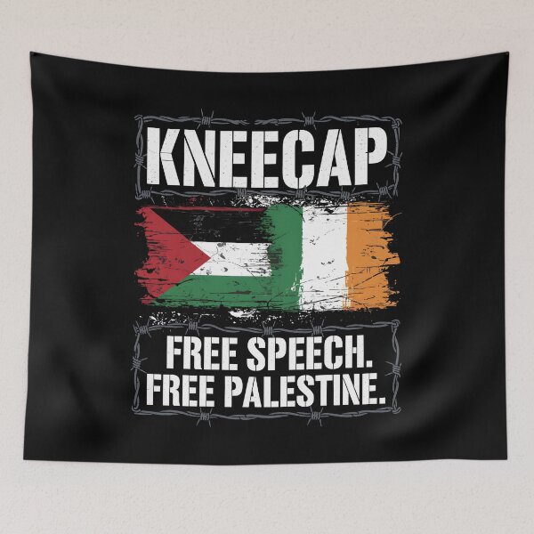 Item preview, KNEECAP Free Speech Free Palestine designed and sold by CELTIC-DESIGNS.