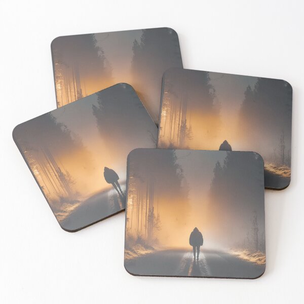 Item preview, Recluse Lifestyle: Embracing Solitude in Nature's Darkness designed and sold by LinaSpectrum.