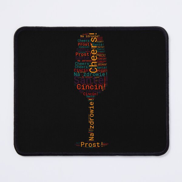 Item preview, Prost Na zdrowie Sante Cheers Cincin Colorful Wine designed and sold by ZIPsketch.