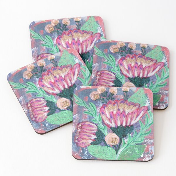 Item preview, Vibrant Flowers Pink designed and sold by Sara's Art Shop.