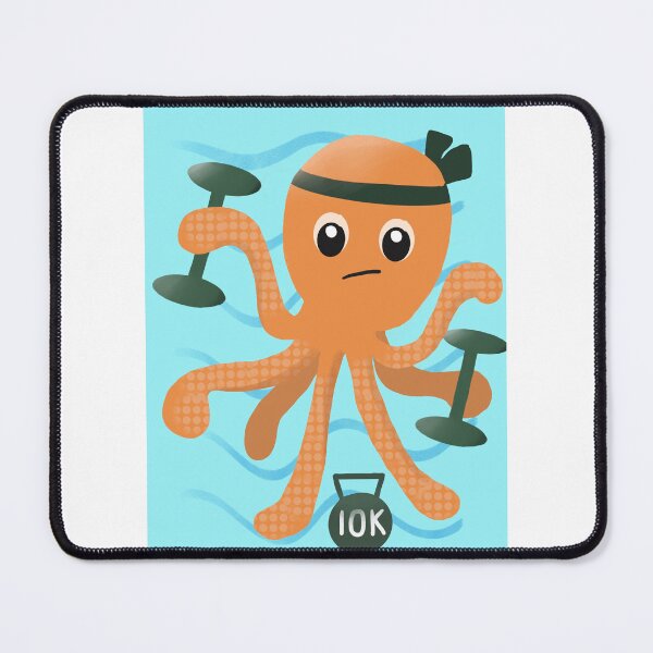 Item preview, Gym octopus designed and sold by Katoeyyo.