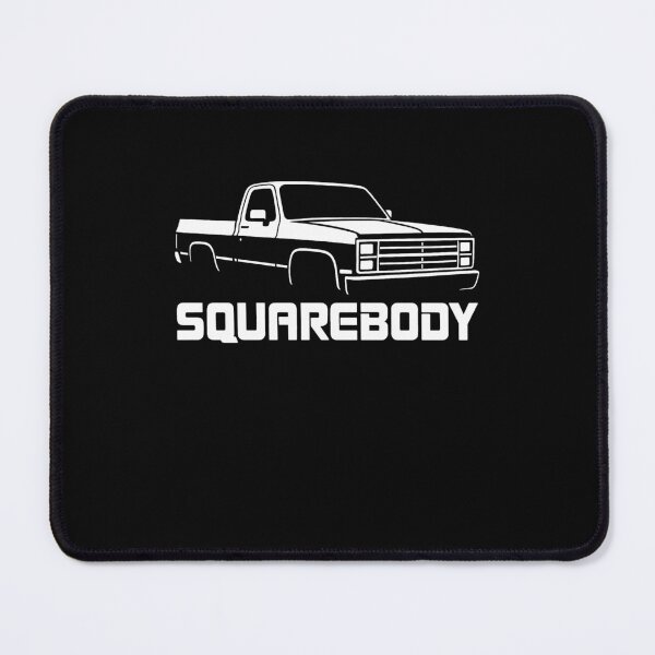 Item preview, Classic Squarebody Chevy Truck in Bold Monochrome Style designed and sold by TheArtOfCar.