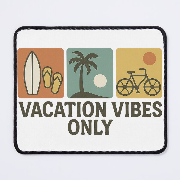 Item preview, Vacation Vibes Only – Summer Travel Essentials Illustration designed and sold by ju-jugno.