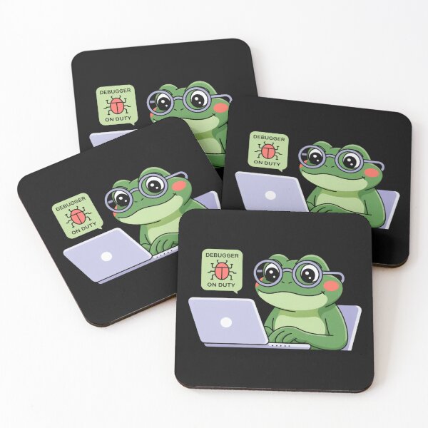 Item preview, Debugger Frog On Duty designed and sold by SignumShop.