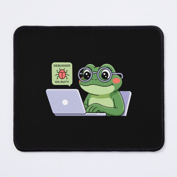 Item preview, Debugger Frog On Duty designed and sold by SignumShop.