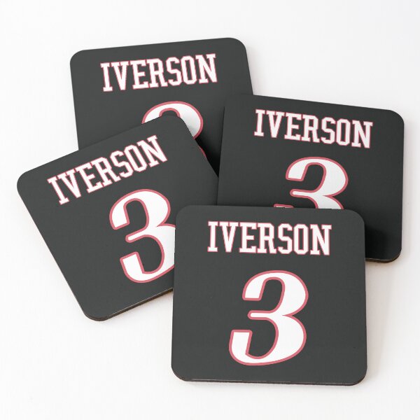 Item preview, Allen Iverson #3 (Sixers) designed and sold by Turnstile Sports.