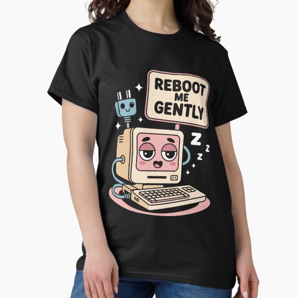 Item preview, Reboot Me Gently designed and sold by GemiGarp.