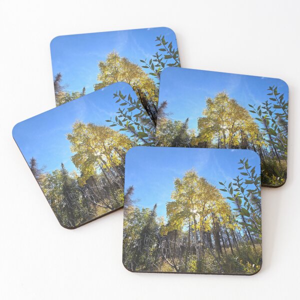 Item preview, A Hike through the Aspen designed and sold by Amanda Huggins.