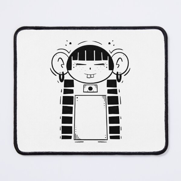 Item preview, Urban Minimal Girl – Geometric Street Art Portrait designed and sold by btwjulis.