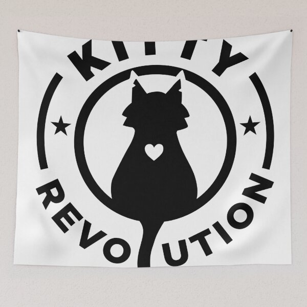 Item preview, KR Logo Black designed and sold by KittyRevolution.