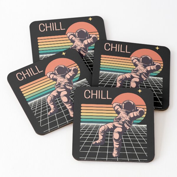 Item preview, Chill Astronaut designed and sold by NicMacTees.