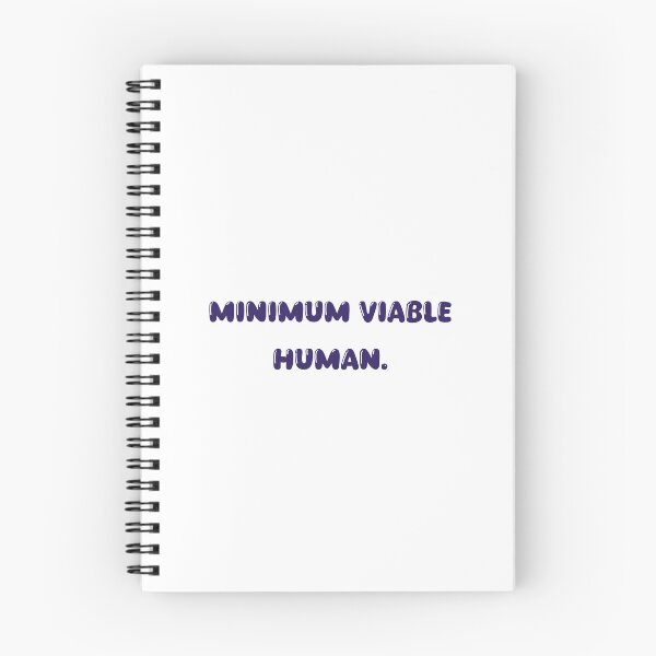 Item preview, Minimum Viable Human designed and sold by Paper Drip.