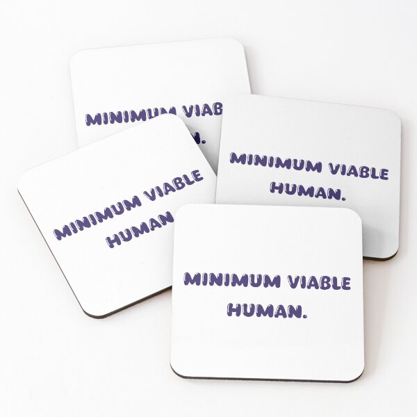 Item preview, Minimum Viable Human designed and sold by Paper Drip.