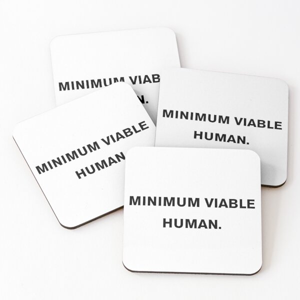 Item preview, Minimum Viable Human designed and sold by Paper Drip.