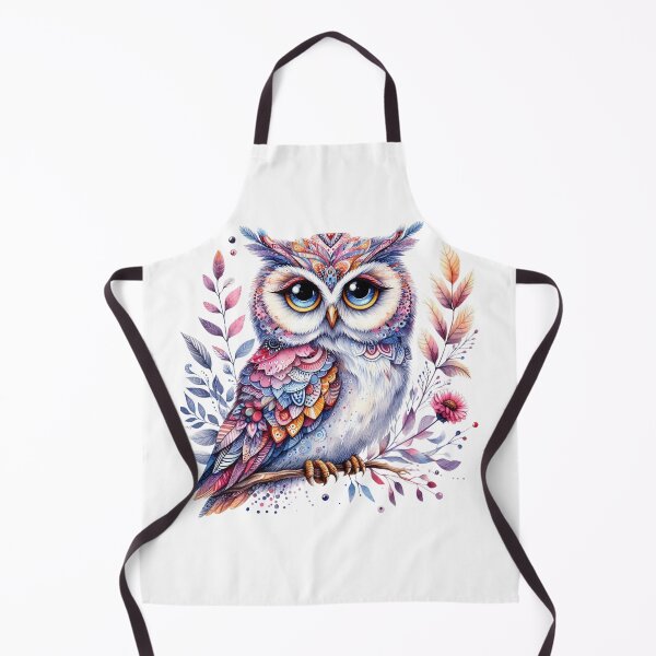 Item preview, luffy Twilight Perch – Gentle Woodland Owl designed and sold by TeetasticBtque.