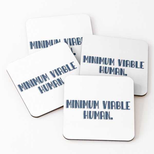 Item preview, Minimum Viable Human designed and sold by Paper Drip.