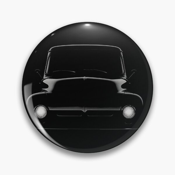 Item preview, Midnight Front View of 1956 Ford F-100 Classic Truck designed and sold by TheArtOfCar.