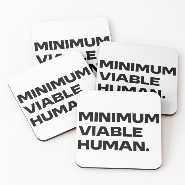 Item preview, Minimum Viable Human designed and sold by Paper Drip.