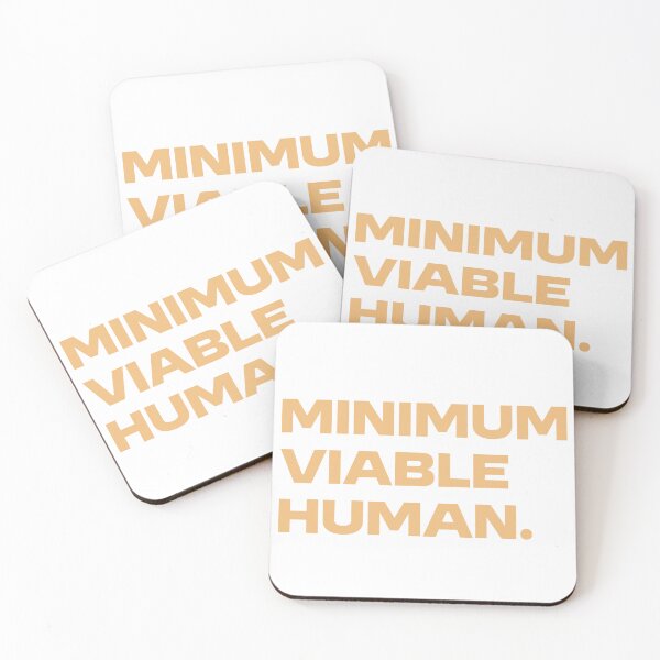Item preview, Minimum Viable Human designed and sold by Paper Drip.
