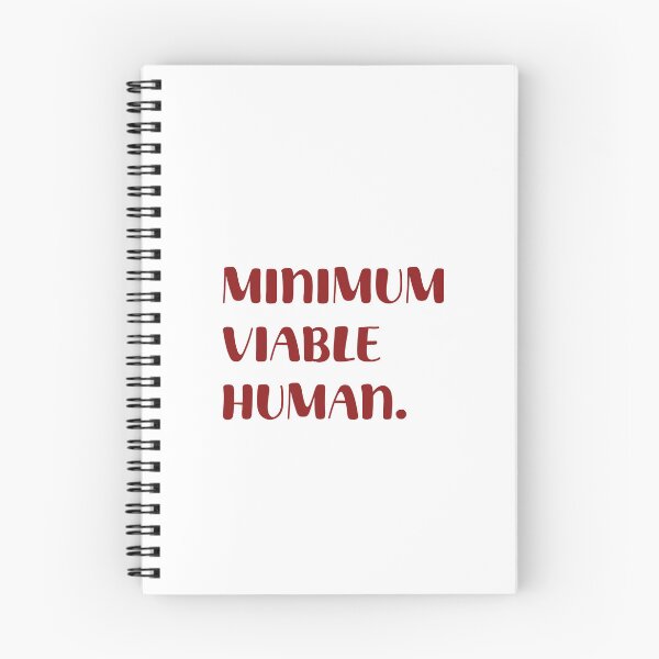 Item preview, Minimum Viable Human designed and sold by Paper Drip.