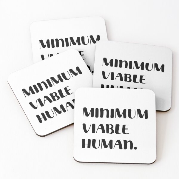 Item preview, Minimum Viable Human designed and sold by Paper Drip.