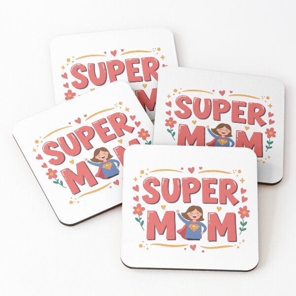 Item preview, Superhero Super Mom Illustration designed and sold by Drevorezkin.